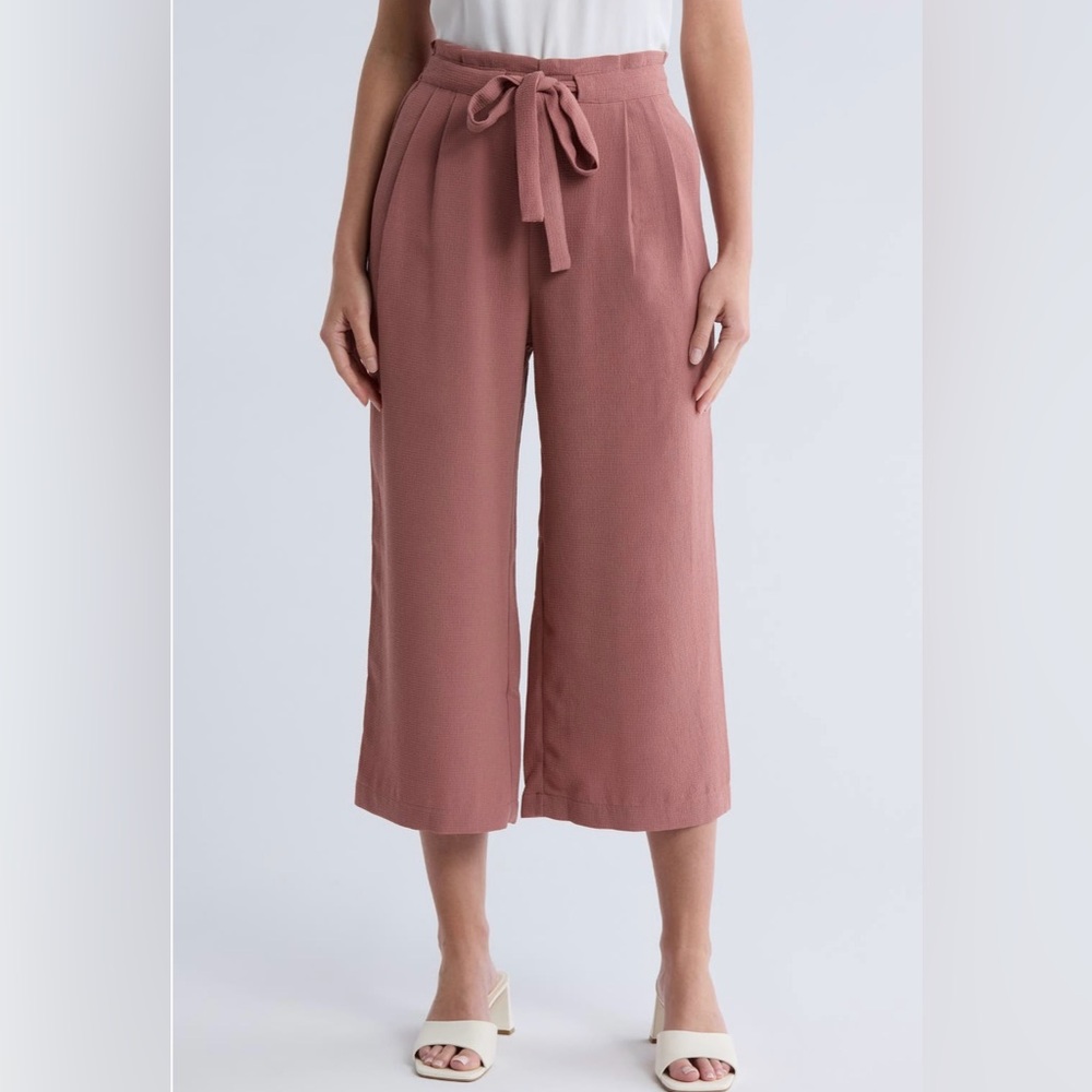DR2 Cropped Wide Leg Pants Sz L
